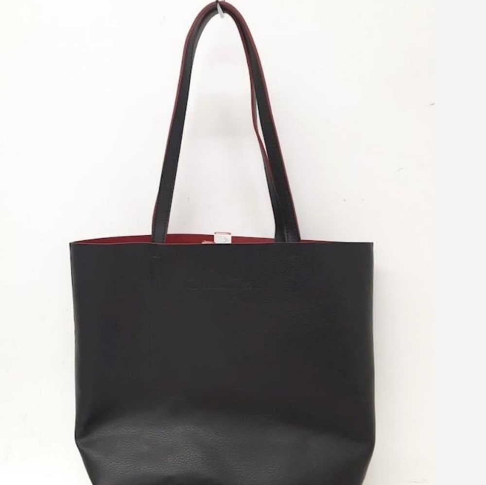 Oscar De La Renta leather tote